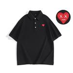 emoji Рубашка-поло унисекс с эмодзи, Белый (хлопок) - фото 19