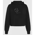 Худи Karl Lagerfeld Studded Regular Fit, черный - фото 3