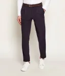 Брюки regular fit Herno, темно-синий - фото