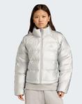Пуховик Adidas Performance Helionic Holiday Climawarm цвета серебристый металлик - фото