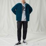 Рубашка corduroy button shirt 'blue' Converse, синий - фото 3