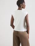 COMMA Футболка в белом цвете - фото 3
