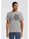 Футболка Re:Covered T-Shirt Marvel Help Resist Rust, серый - фото 2