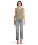 Джинсы 7 For All Mankind Calie Straight Ankle, Shore Break - фото 5