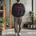 Свитшот унисекс черный розовый Allure B Nike - фото 4