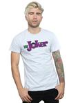 Футболка с текстовым логотипом The Joker DC Comics, серый - фото