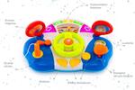 Интерактивная Игрушка, Мульмедийный Руль 18М+ Inna marka - фото 5