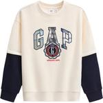 Детский свитшот GAP, слоновая кость - фото
