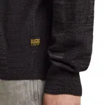 Свитер G-Star 3D Biker Relaxed Fit, черный - фото 5