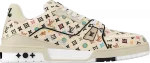 Кроссовки Tyler, the Creator x Louis Vuitton Trainer 'Beige Multi-Color Monogram', кремовый - фото