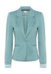 Блейзер KAKINNIE - Cardigan Kaffe, цвет Teal Grey Chalk Stripe - фото 5