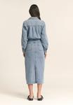 Платье ST MRLO HAMISH MIDI, Light Blue Wash/Light-Blue Denim - фото 3