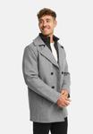 Пальто INDICODE JEANS Short coat, Lt Grey Mix/Grey - фото 3