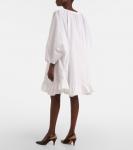 Мини-платье с оборками Patou, белый - фото 3