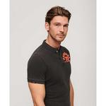 Поло Superdry Vintage Athletic, серый - фото 3