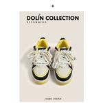 Кроссовки DOLIN COLLECTION Skateboarding Shoes Women's Low-top, черный - фото 10