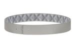 DIOR CD Diamond Leather Belts Men's Gray - фото 3