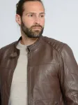 Кожаная куртка Maze "71Jack", коричневый - фото 2