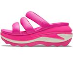 Туфли Crocs Mega Crush Triple Strap Sandal, цвет Pink Crush - фото 4