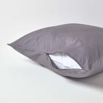 Постельное белье Homescapes темно-серый, 80/80 см - фото 3