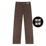 Мужские брюки-карго Forever 21, Черный на флисовой подкладке - фото 8