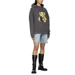 Вышитый худи с мишкой WE11DONE, черный - фото 6