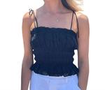 Топ Cressida Knot черного цвета By Together - фото