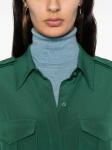 Шелковая рубашка Dorothee Schumacher, зеленый - фото 5