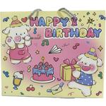 Плюшевая кукла Elephant Bear Rabbit высота 45 см MIANHUIYI - фото 3