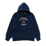 Худи BAPE A Rising Indigo Pullover Hoodie, Navy - фото