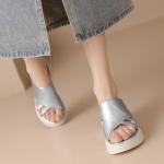 Шлепанцы женские Zhr, бежевый - фото 13