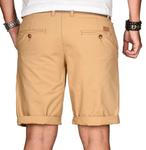 Тканевые шорты Alessandro Salvarini AS-096, бежевый - фото 3