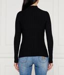 Свитер Elisabetta Franchi Slim Fit, черный - фото 4