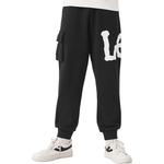 Детские вязаные спортивные штаны Lee, синий - фото 6