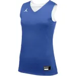 Реверсивная баскетбольная майка Women's Jordan, синий белый - фото