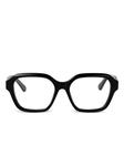 Очки в квадратной оправе Chloé Eyewear, черный - фото