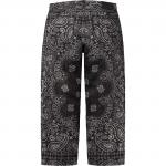 Джинсы-бананы джаккард Supreme, синий - фото 4