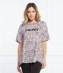 Пижама женская Dkny Sleepwear из футболки и велосипедок, мультиколор - фото 3