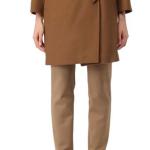 Женское пальто коричневое MaxMara, коричневый - фото 8