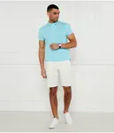 Футболка поло Slim fit Polo Ralph Lauren, голубая - фото 2