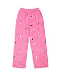 Детские розовые плюшевые брюки с молнией из фольги - для малышей и детей постарше Iscream, мультиколор - фото