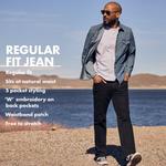 Мужские джинсы Wrangler Regular Comfort Fit - фото 2