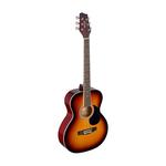 Акустическая гитара Stagg 4/4 Auditorium Acoustic Guitar - Sunburst - SA20A SNB - фото 4