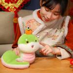 Плюшевая игрушка Ruyi Snake DUOAI, зеленый - фото 8