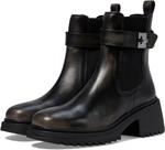 Ботильоны Gates Steve Madden, цвет Black Distressed - фото