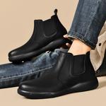 Ботинки Челси мужские черный Laoks - фото 10