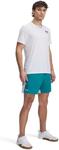 Under Armour мужские шорты Tech Vent 7", Coastal Teal/White/White - фото 3