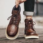 Мужские ботинки Cahhrrn X Martin Boot Men Beige Swinsger - фото 7