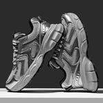 Детская обувь для подростков HBRK, серебряный - фото 4