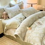 LUOLAI HOME Комплект постельного белья, 1,5 м, 4 предмета - фото 3